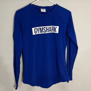 Gymshark Long-sleeved Shirt - Blue - Medium